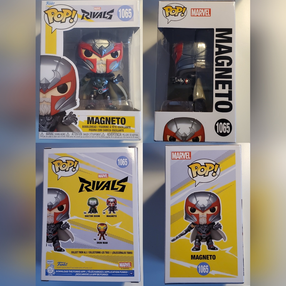 NEW Funko POP Marvel Magneto 1065
